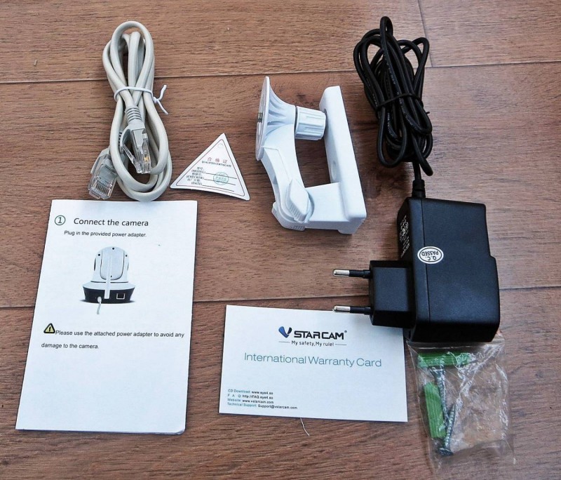 TVC-Mall: Обзор IP камеры VSTARCAM C7837WIP HD 720P с приводом наклона и поворота
