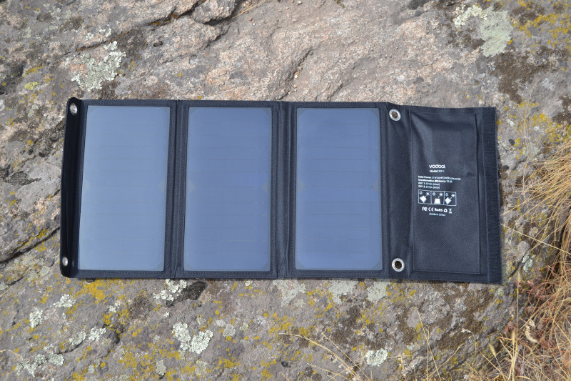 Newfrog: Зарядная солнечная панель Vodool SSP-1 (21W): бесплатная энергия для ваших устройств