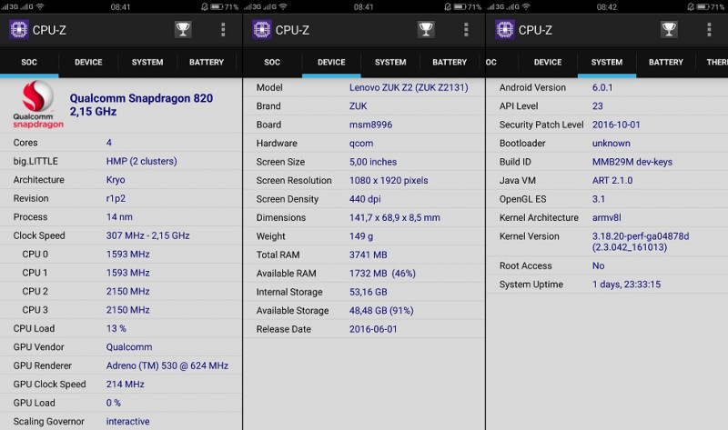 TomTop: Lenovo ZUK Z2, версия 4Gb/64Gb - обзор отличного смартфона. Самый доступный на Snapdragon 820!