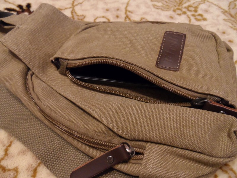 ChinaBuye: Небольшая парусиновая наплечная сумка для самого необходимого