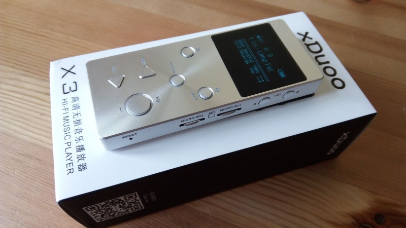 Banggood: xDuoo X3 - новый ХИТ портативного звука, реальный Hi-Fi на LINUX