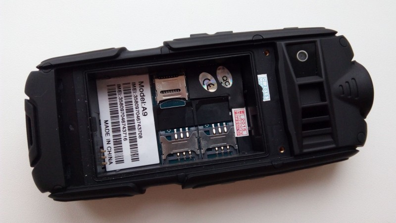 GearBest: NO.1 A9 - защищенный телефон - павербанк