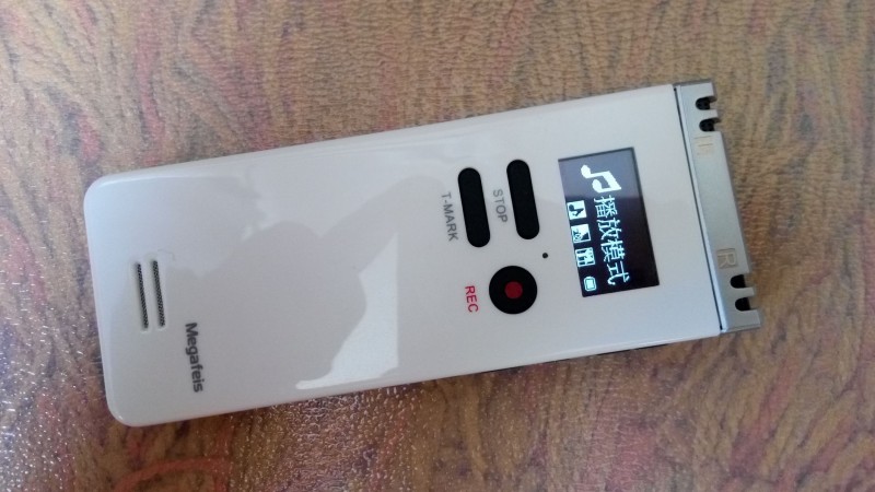 Lightinthebox: Megafeis F36 - профессиональный цифровой диктофон