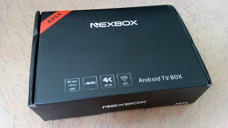 Banggood: NEXBOX A95X - TV BOX с обучаемым пультом, Android 6, 2/16Гб, Root, поддержкой 4K и Kodi