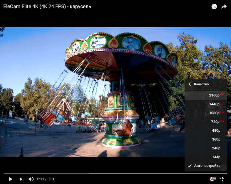 GearBest: Обзор EleCam Explorer Elite 4K - качественная экшн камера