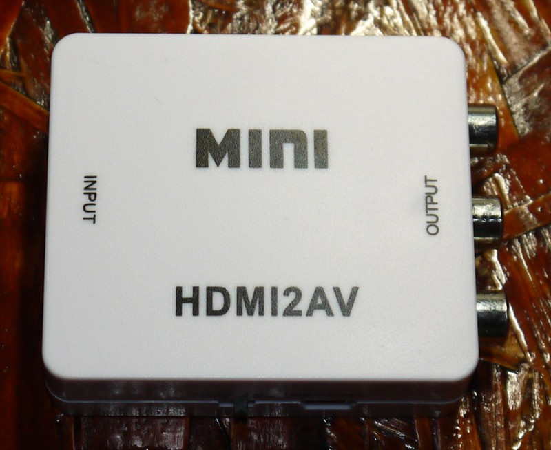 GearBest: Переходник HDMI to AV (RCA)