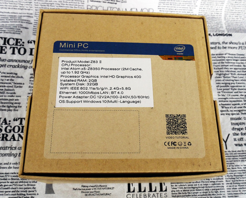 GearBest: Мини ПК Beelink Z83 II на Intel Z8350
