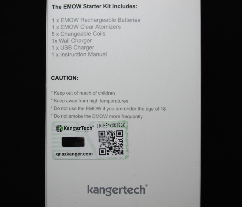 Banggood: Электронная сигарета Kanger EMOW VV 1300 mAh Kit