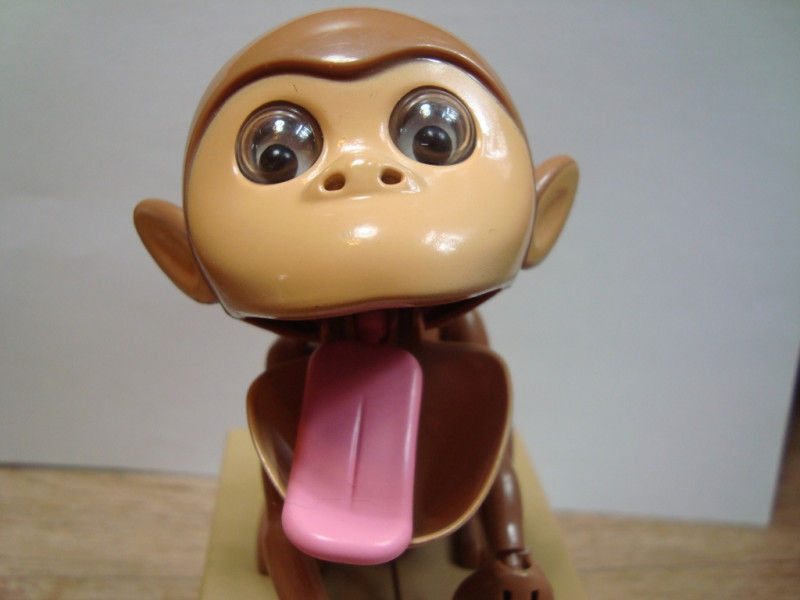 Lightake: Классная механическая копилка голодная обезьяна