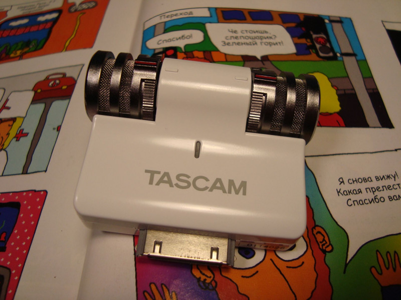 Ebay: Tascam IM2W - конденсаторный микрофон для Iphone 4S