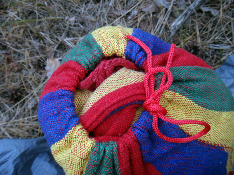 DD4: Разноцветный гамак для отдыха на природе или пикнике