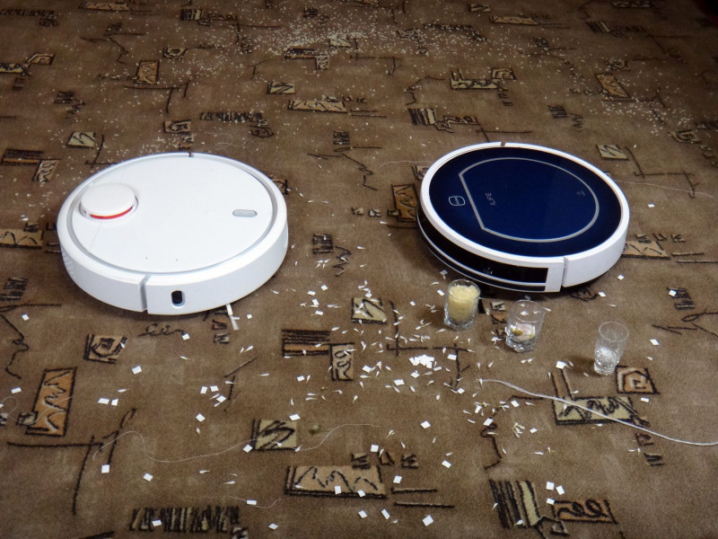 GearBest: Xiaomi Mi Robot Vacuum робот пылесос обзор и сравнение уборки с ILIFE