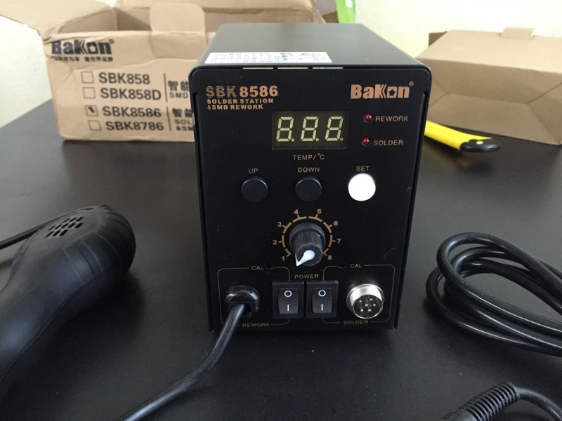 GearBest: Обзор паяльной станции Bakon SBK8586
