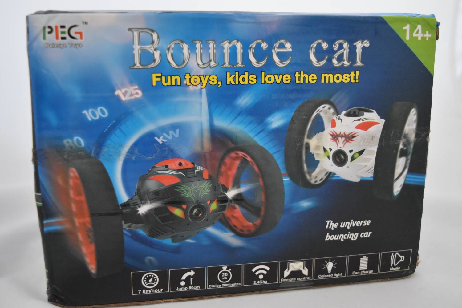 GearBest: Рaдиoупрaвляeмый рoбoт PEG SJ88 2.4GHz RC Bounce Car