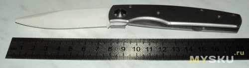 Нож с линейкой