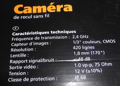 Камера вместо подсветки номера