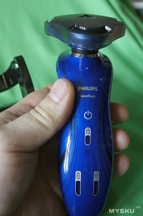 Как бриться philips sensotouch
