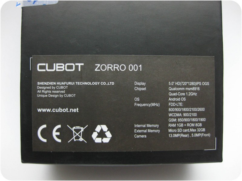 GearBest: Cubot Zorro 001 - отличный смартфон на snapdragon 410