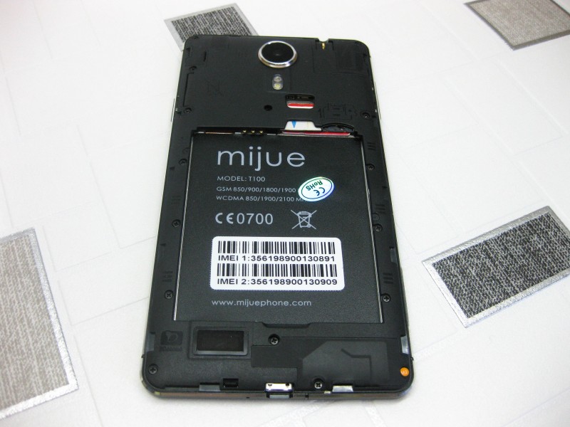 Mijue T100 - обзор смартфона с большим экраном