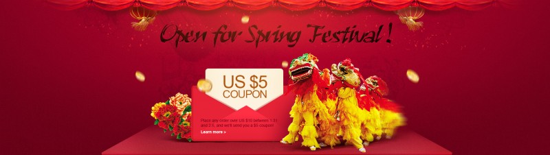 Spring festival on AliExpress