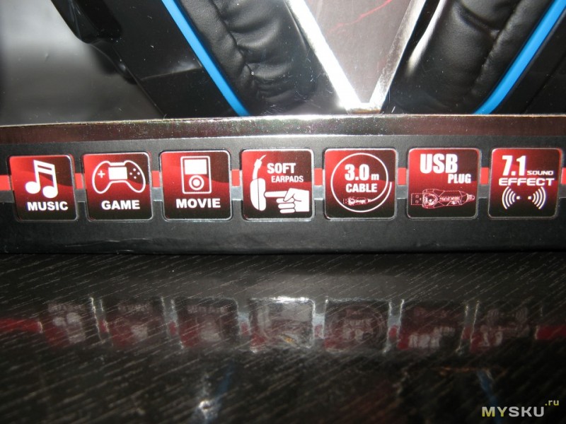 SADES SA-901 USB 2.0 Wired Gaming Headphones w/ Microphone EEP-303934