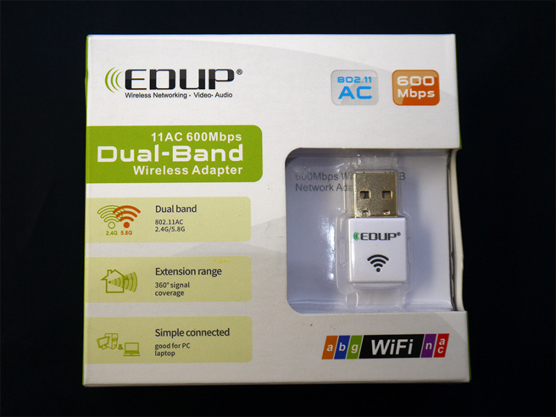 TVC-Mall: EDUP ЕР-AC1619 двухдиапазонный WiFi USB-адаптер