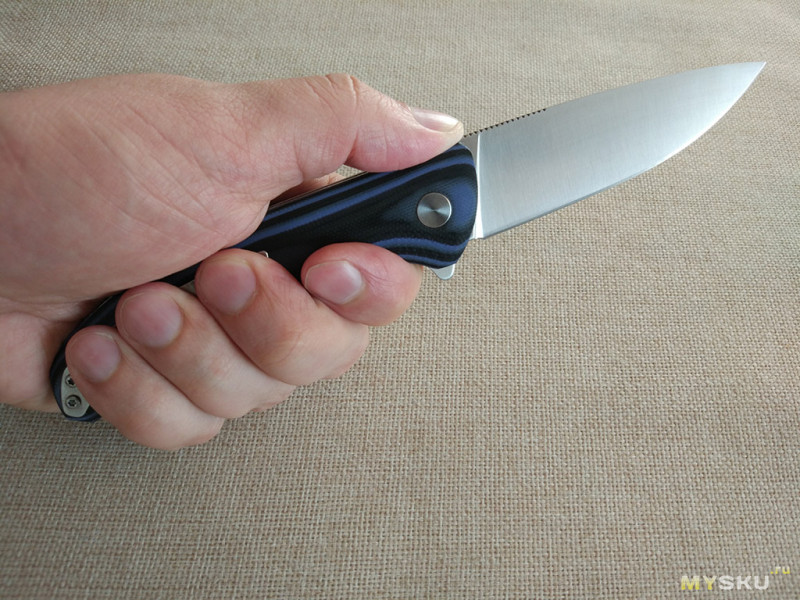 Китайская копия ножа Широгоров Ф3 или сказ о Синем полосатике