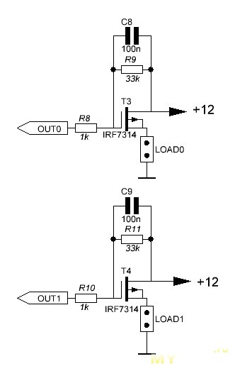 Irf7314 схема включения