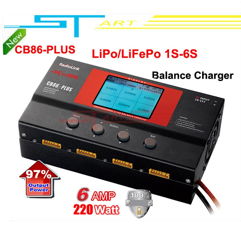 Junsi iCharger 208B Ladegerät 350W 20A, 8S Lipo u. A123 mit Balancer