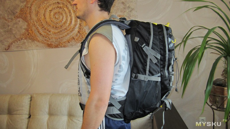 Рюкзак 30 литров размеры на человеке фото