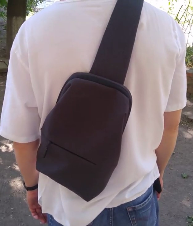 xiaomi sling bag grey