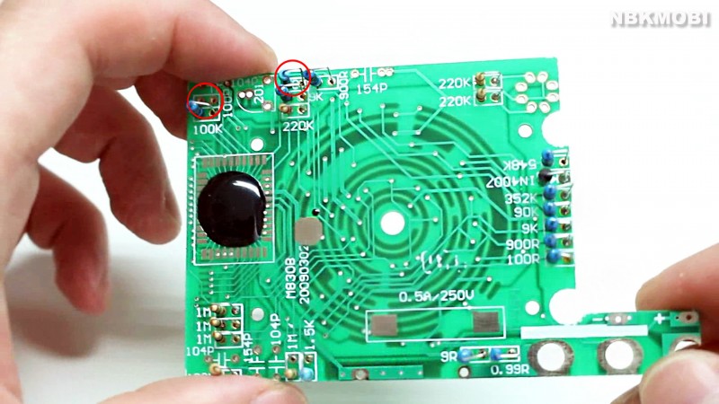 Dt 830 схема мультиметра dt