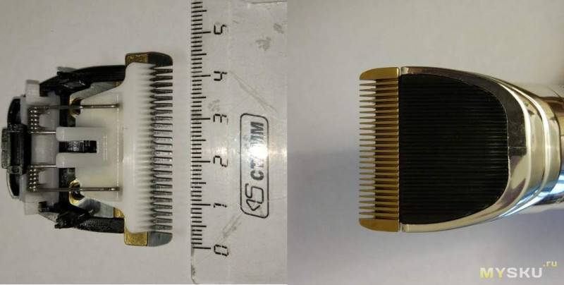 Аккумуляторная машинка для стрижки волос Kemei KM-9801.