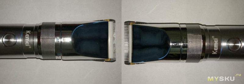 Аккумуляторная машинка для стрижки волос Kemei KM-9801.